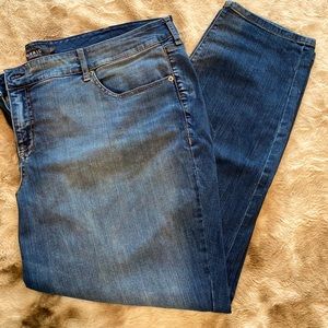 Torrid Boyfriend Jeans - Darker Distressed Denim